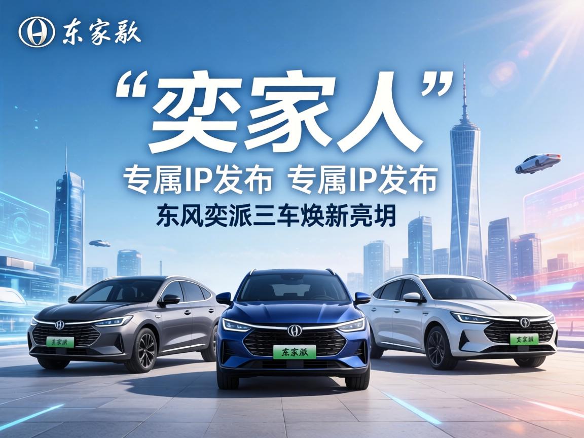 “奕家人”专属IP发布 东风奕派三车焕新亮相