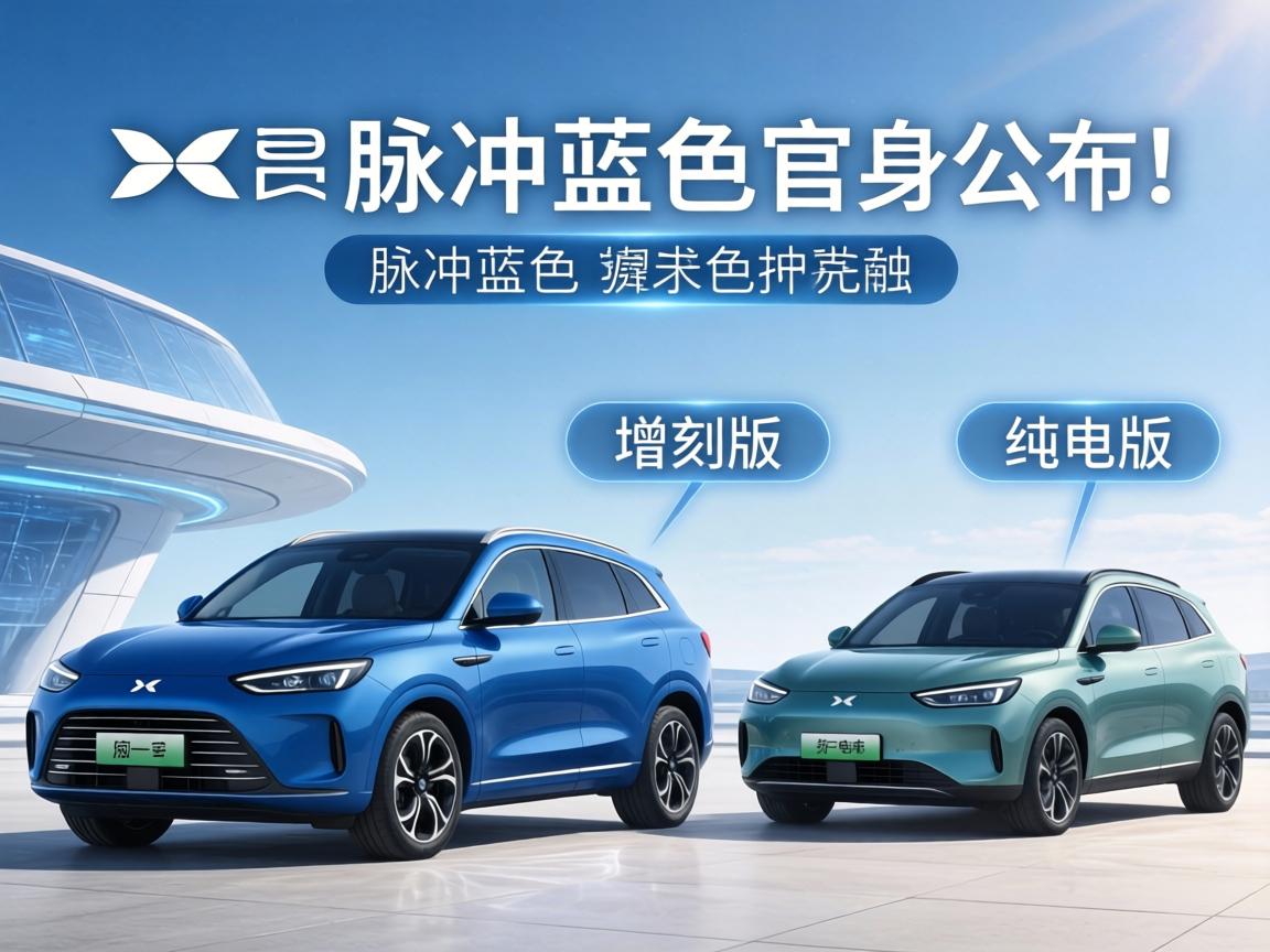 问界M6脉冲蓝配色官图公布！或提供增程版与纯电版