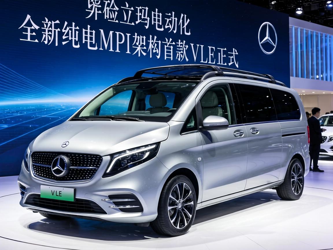 奔驰加码电动化：全新纯电MPV架构首款车型VLE正式亮相