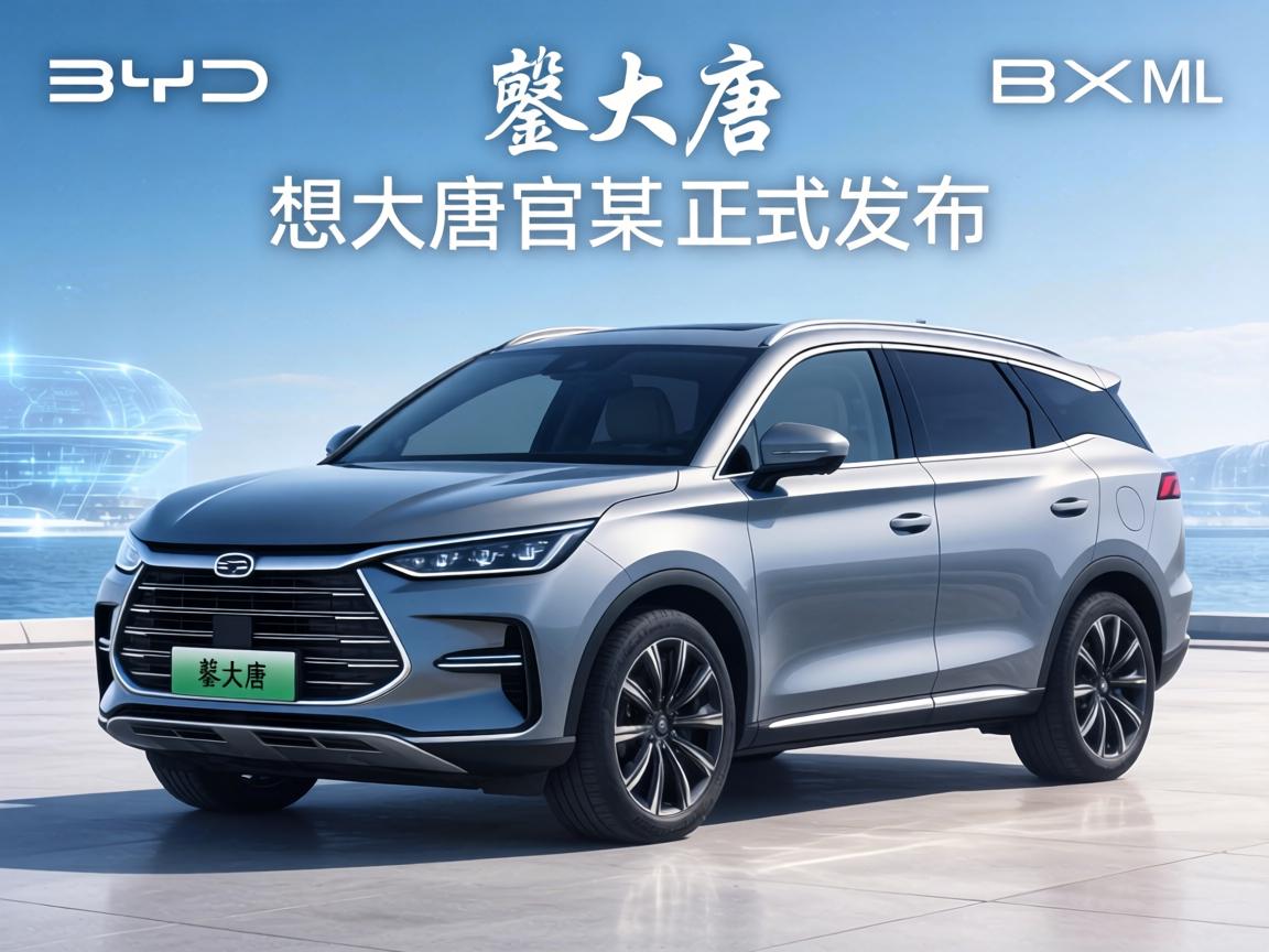 外观霸气！比亚迪大唐官图正式发布，对标理想L9、问界M9