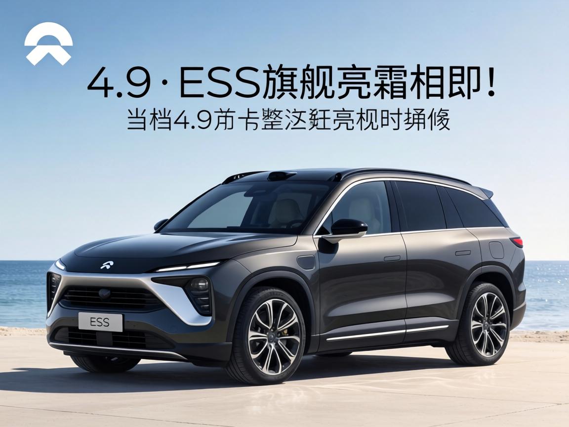 定档4.9！蔚来ES9旗舰SUV亮相在即!