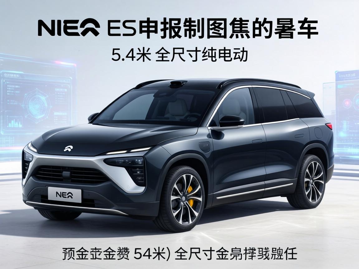 蔚来ES9申报图曝光，近5.4米的全尺寸纯电SUV