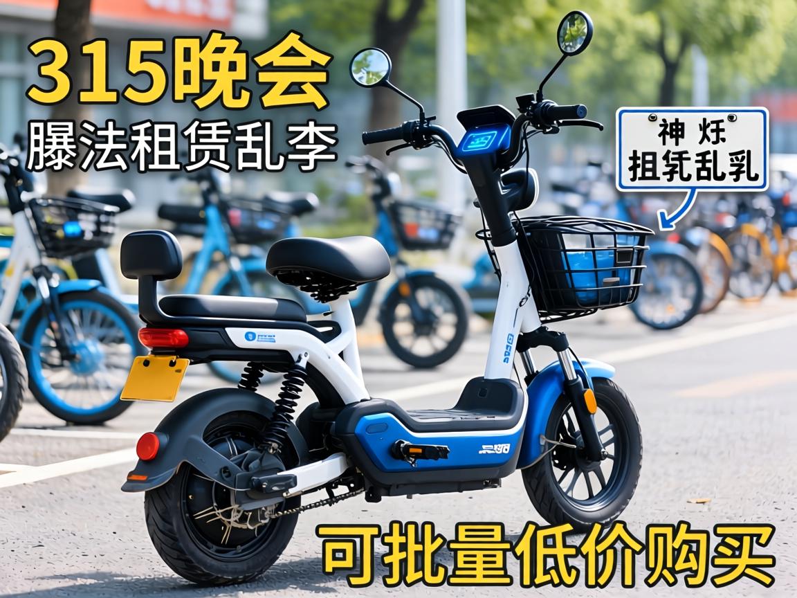 315晚会曝光租赁电动自行车乱象 牌照可批量低价购买