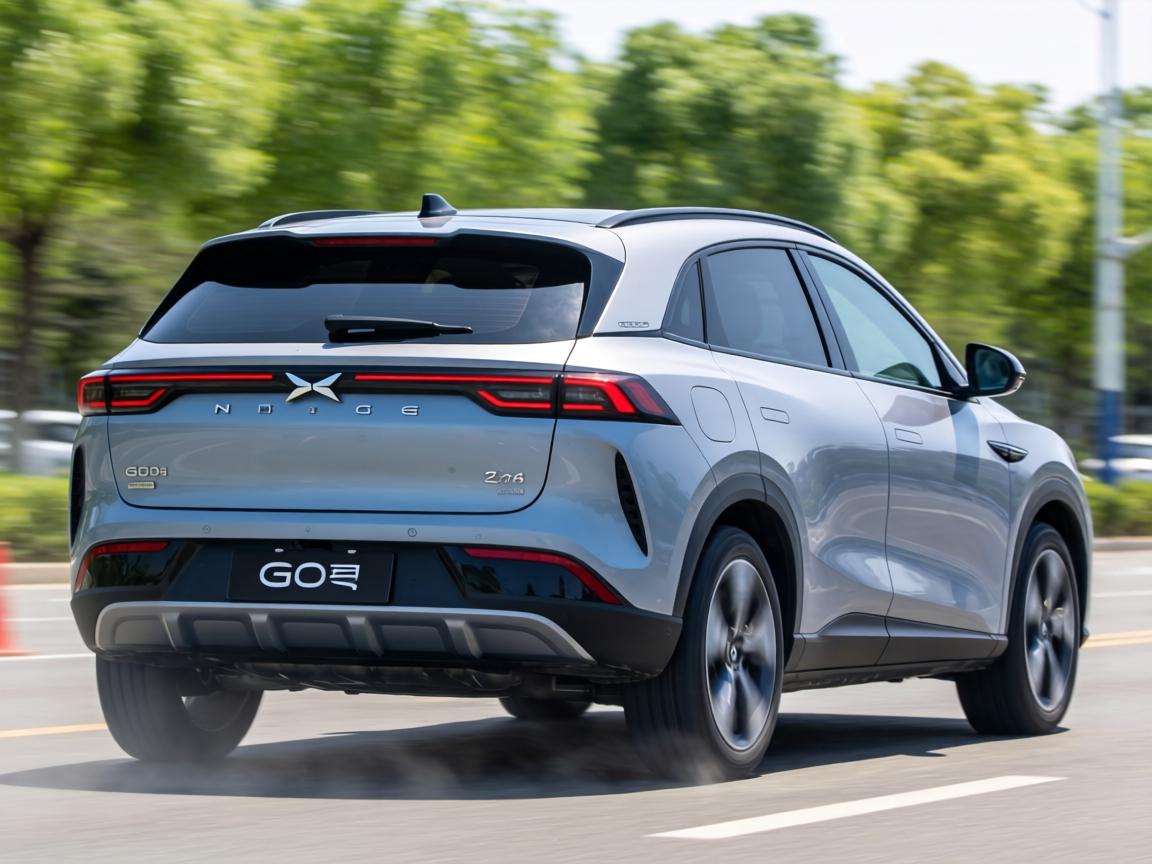 小鹏G02全尺寸SUV路测谍照曝光 尾部设计暗藏玄机