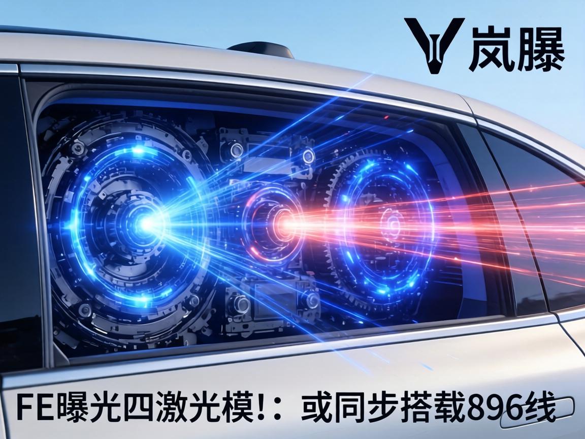 岚图FE曝光四激光模组，或同步搭载896线