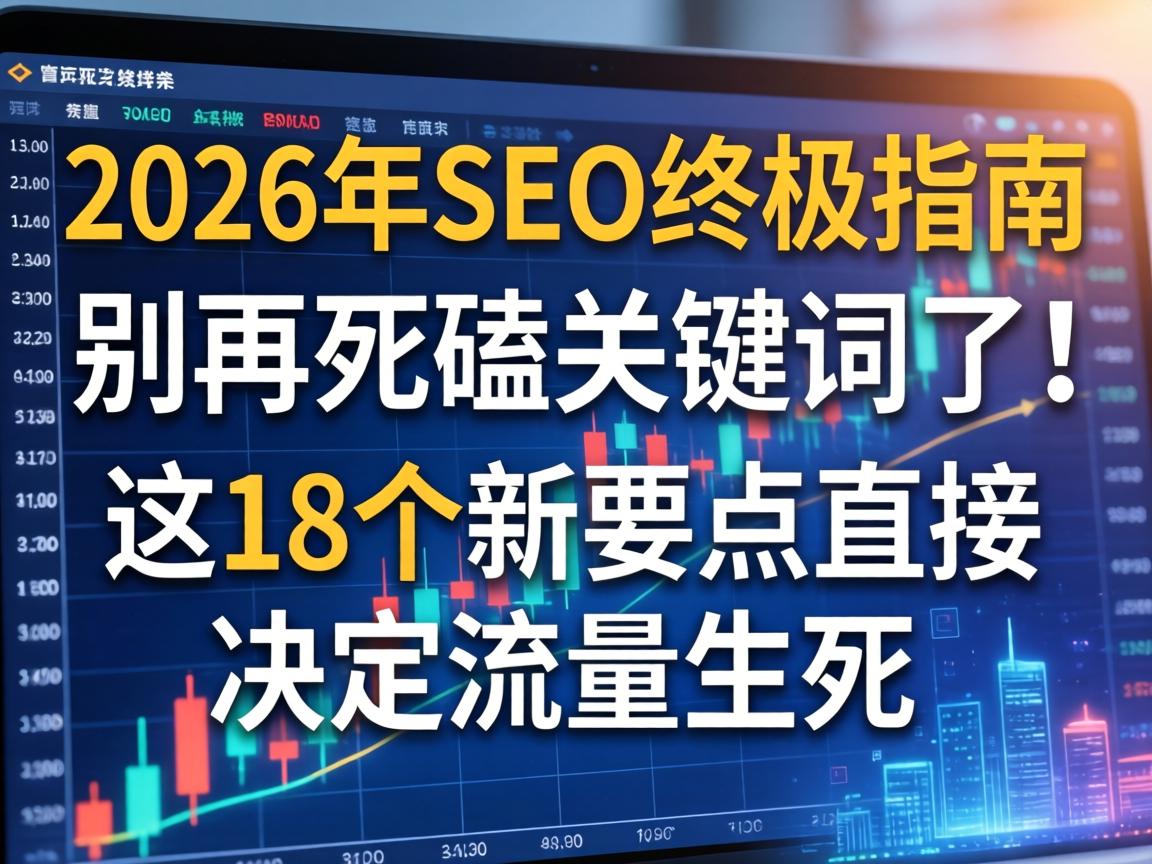 2026年SEO终极指南：别再死磕关键词了！这18个新要点直接决定流量生死