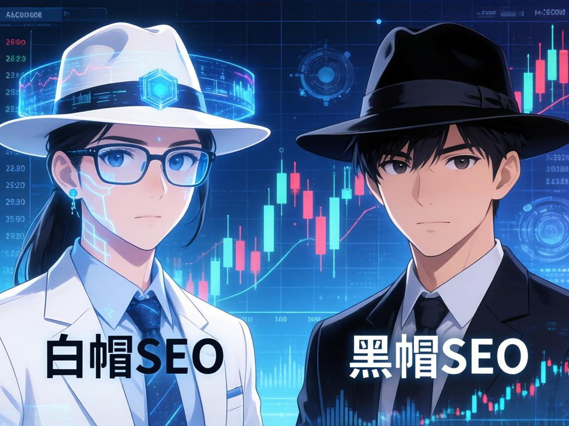 分享一篇白帽SEO和黑帽SEO的两者之间的技术