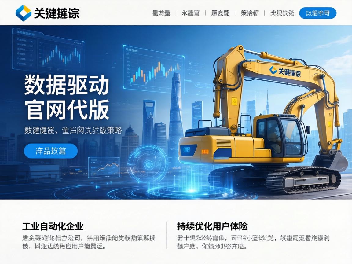 数据驱动的官网改版策略 工业自动化企业如何持续优化用户体验