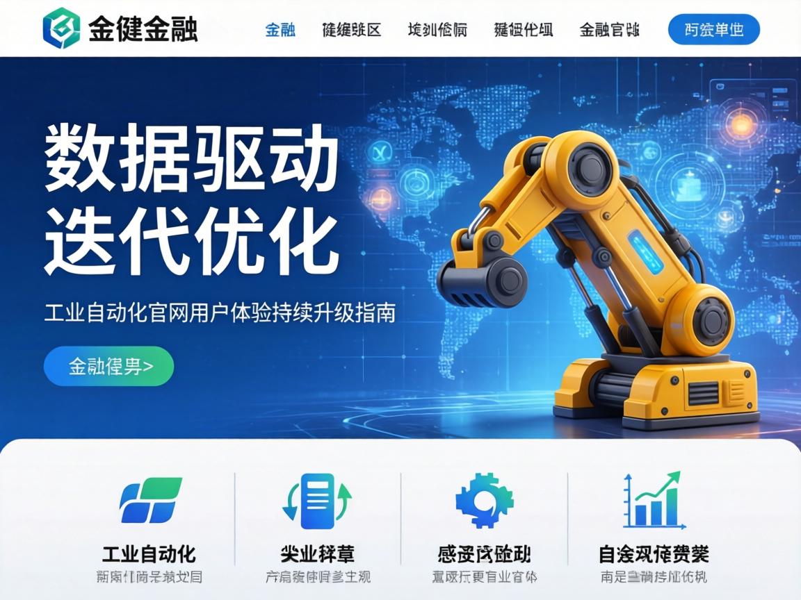 数据驱动的迭代优化 工业自动化官网用户体验持续升级指南