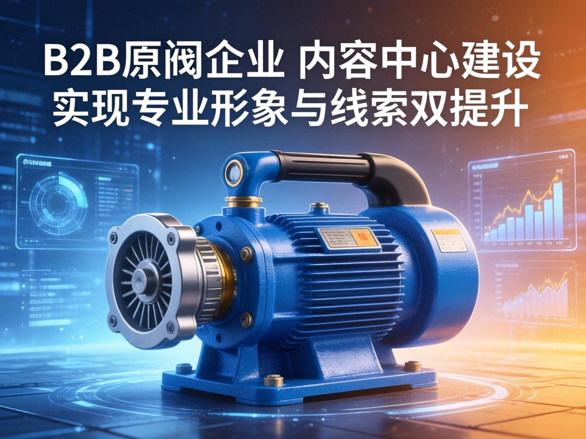 B2B泵阀企业如何通过内容中心建设实现专业形象与线索双提升