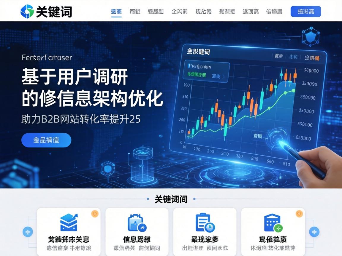 基于用户调研的信息架构优化 助力B2B网站转化率提升25%