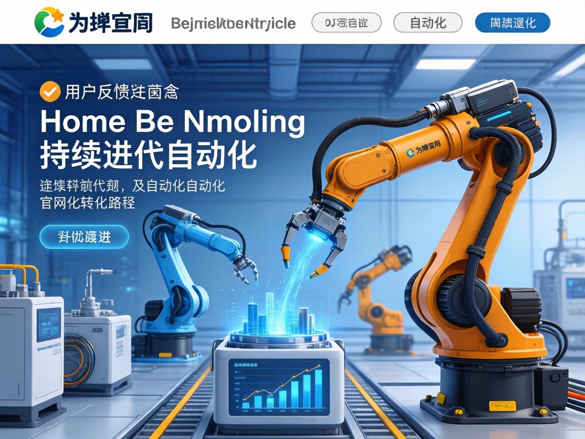 如何通过用户反馈与持续迭代 优化工业机器人及自动化官网转化路径