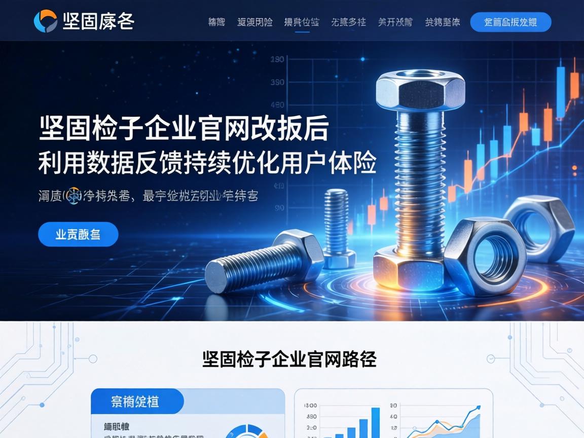 紧固件企业官网改版后利用数据反馈持续优化用户体验的路径