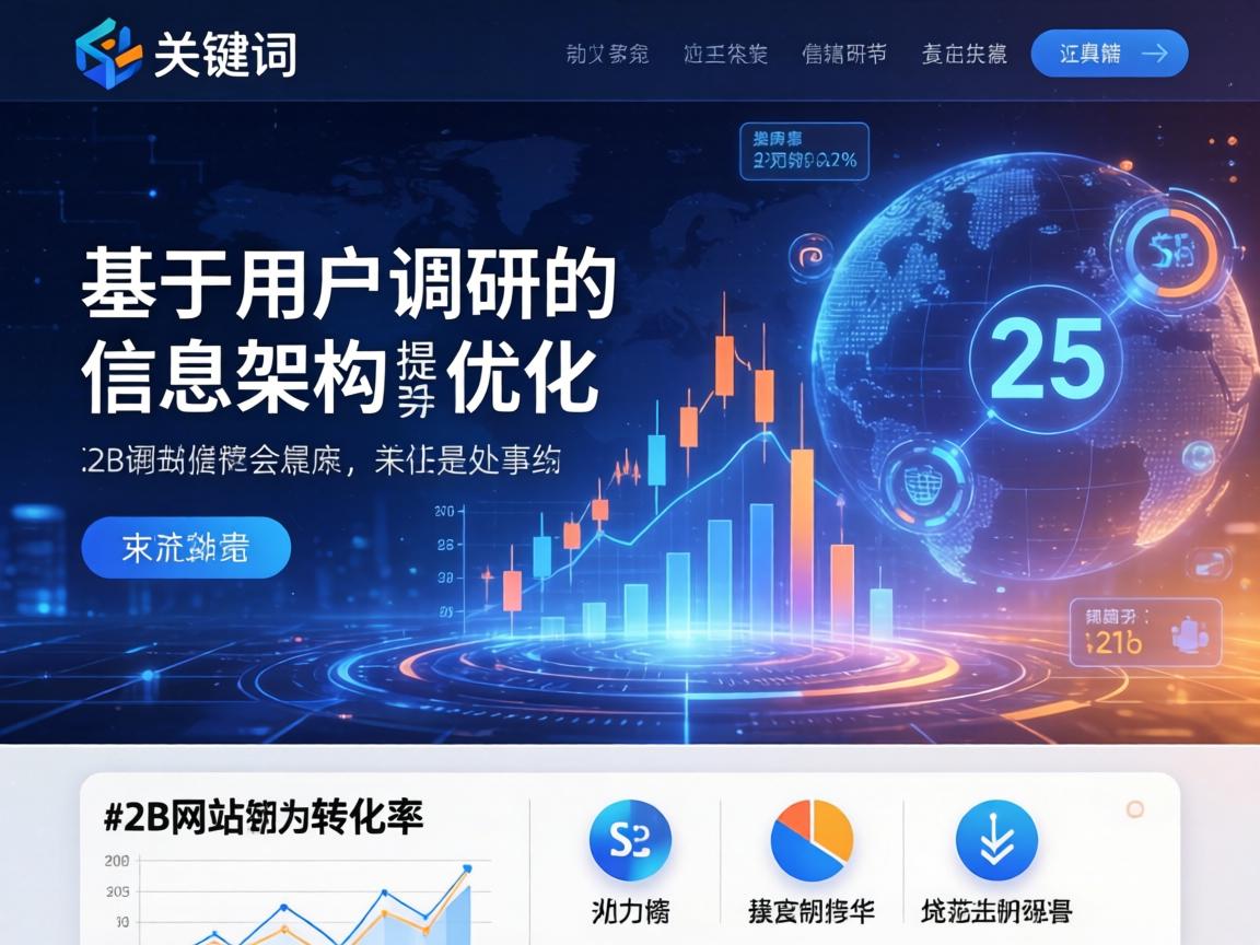 基于用户调研的信息架构优化如何助力B2B网站转化率提升25%