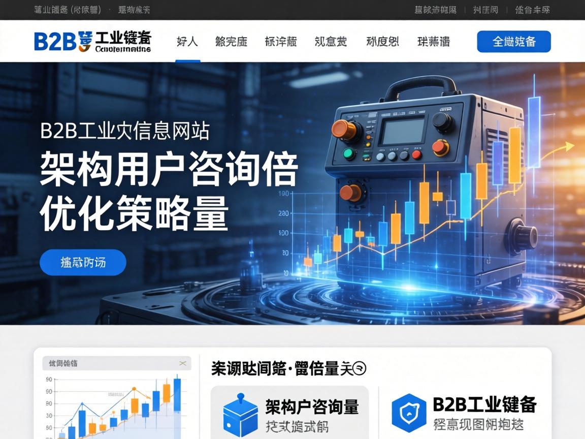 B2B工业设备网站信息架构优化策略如何助力用户咨询量翻倍