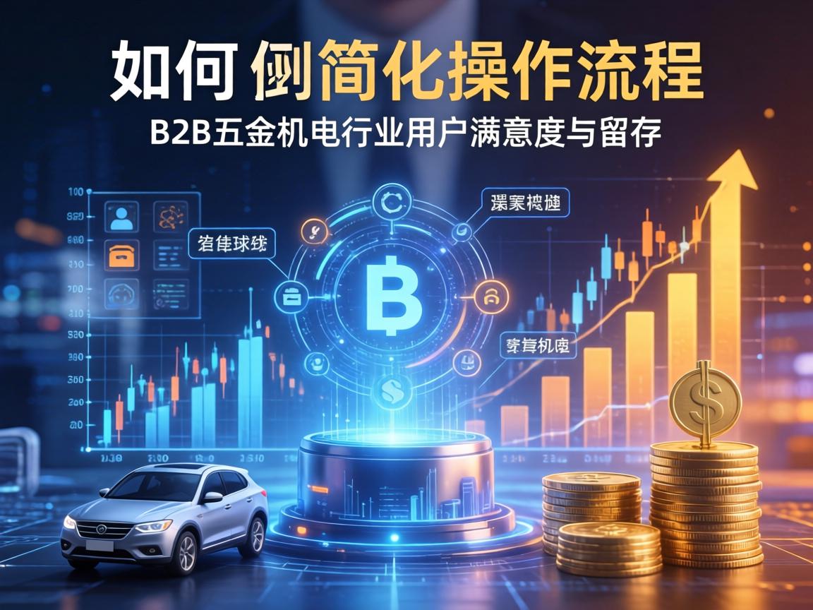 如何通过简化操作流程 提升B2B五金机电行业用户满意度与留存