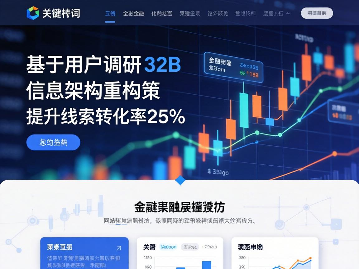 基于用户调研的B2B网站信息架构重构策略提升线索转化率25%