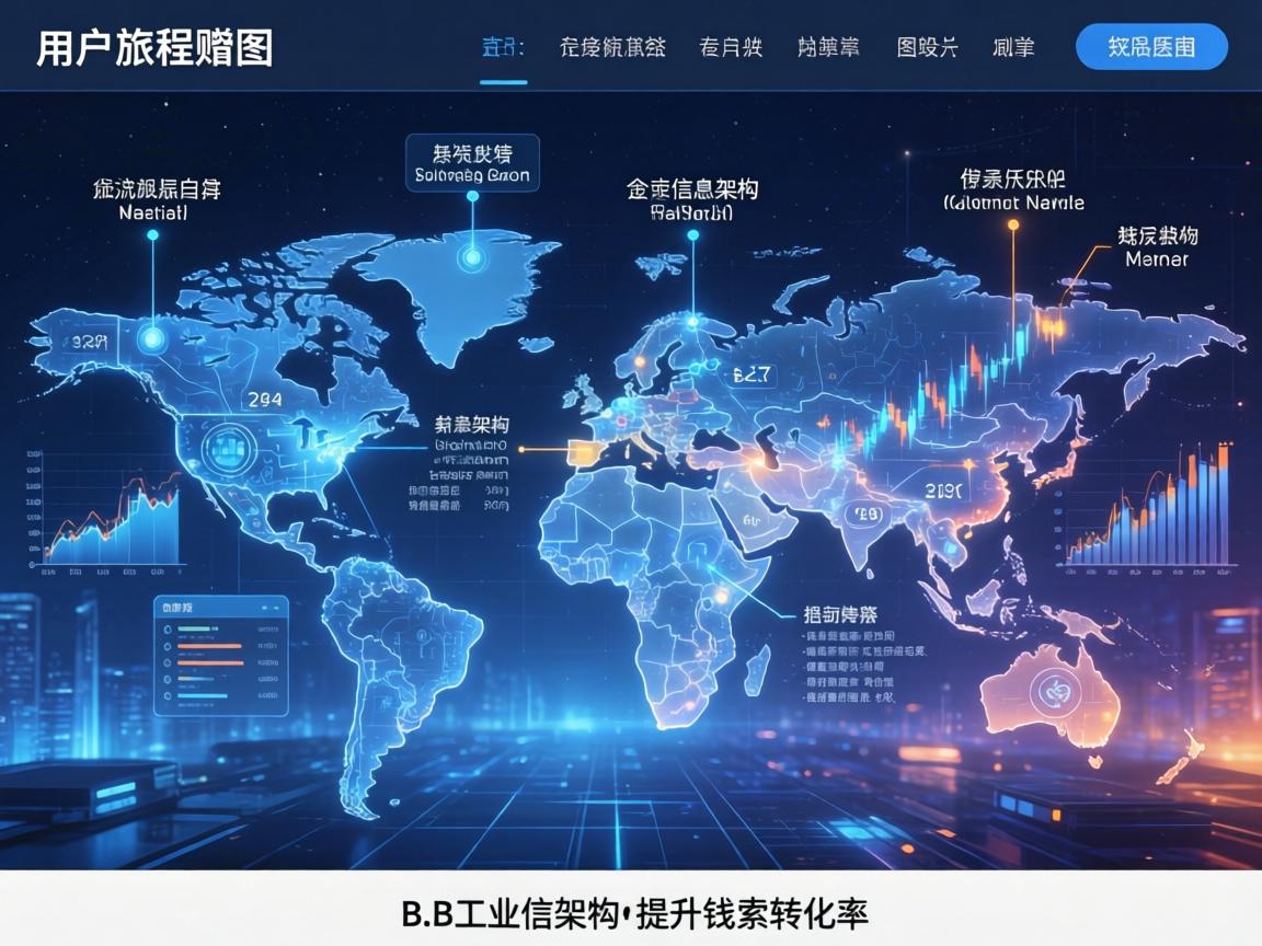 从用户旅程地图出发优化B2B工业网站信息架构提升线索转化率
