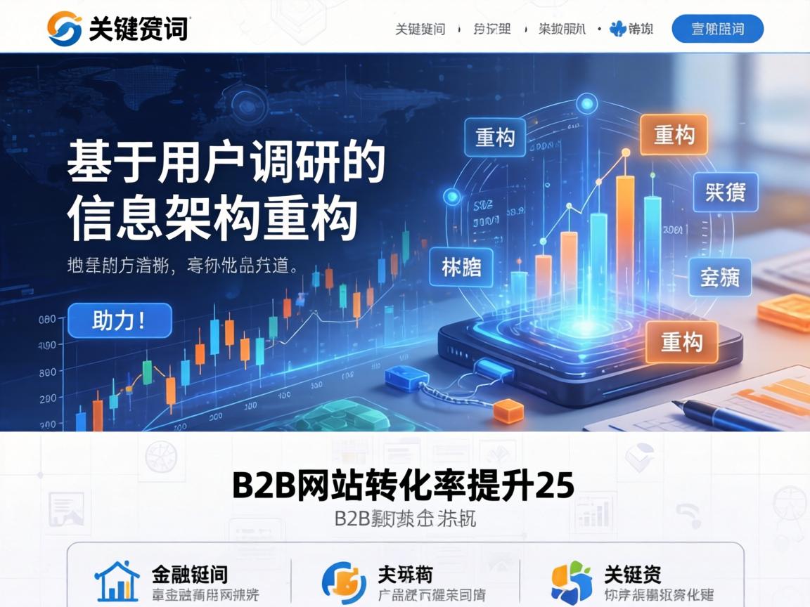基于用户调研的信息架构重构 助力B2B网站转化率提升25%