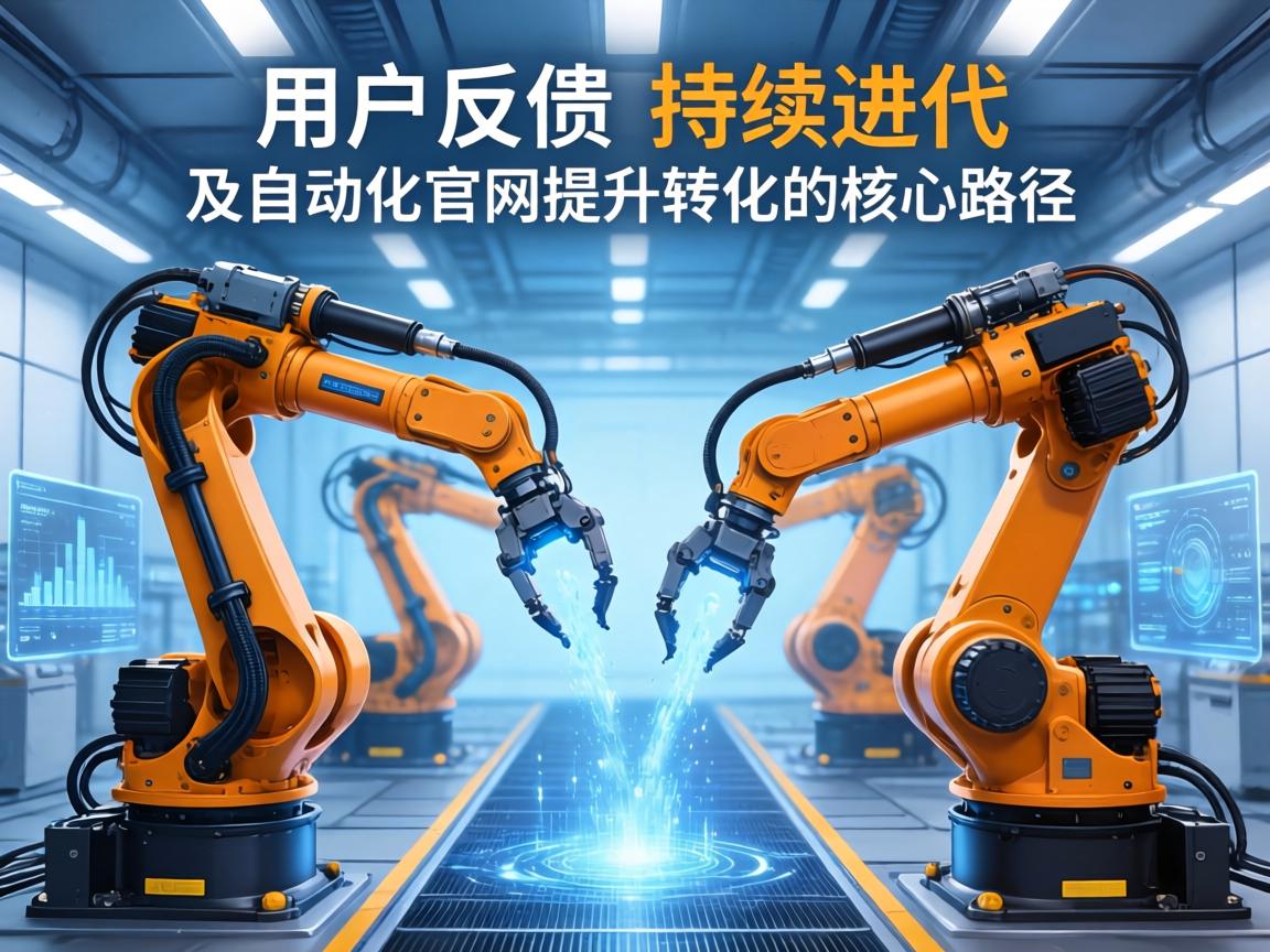 从用户反馈到持续迭代 工业机器人及自动化官网提升转化的核心路径