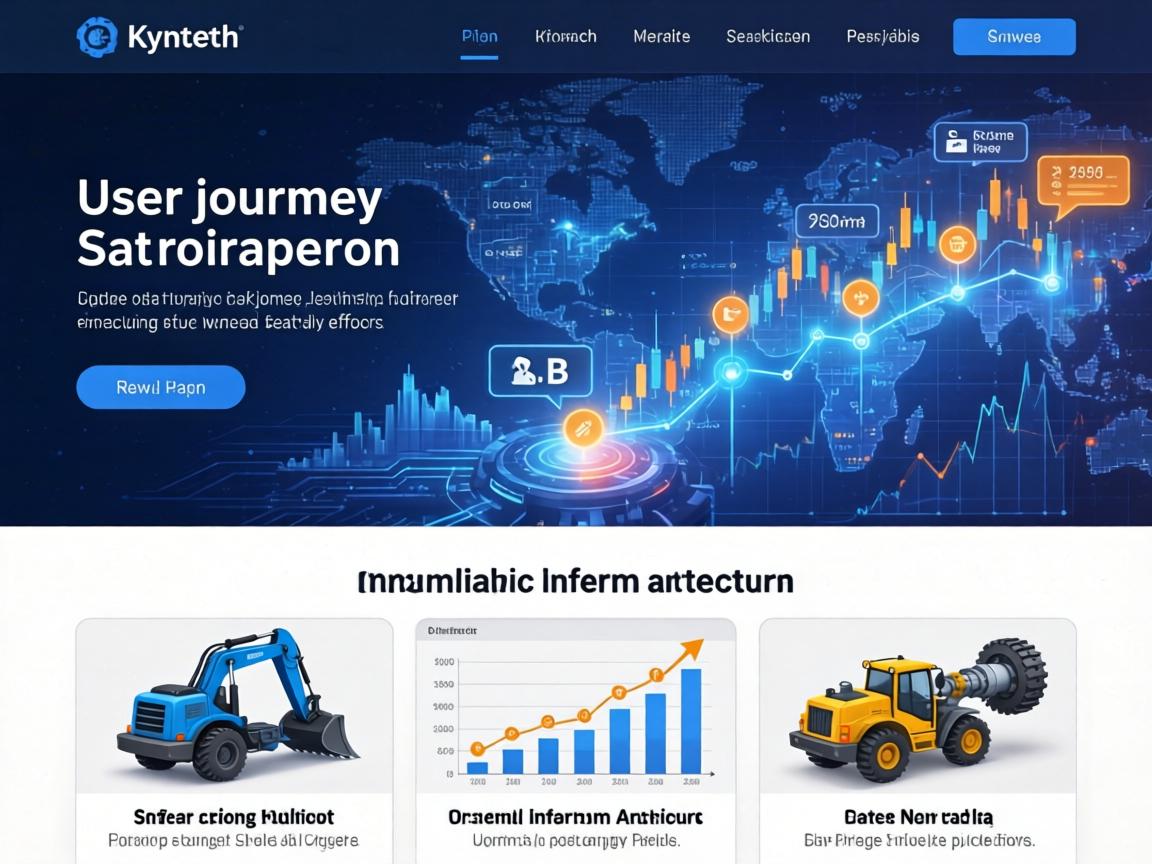 从用户旅程地图出发优化B2B机械网站信息架构提升查找效率