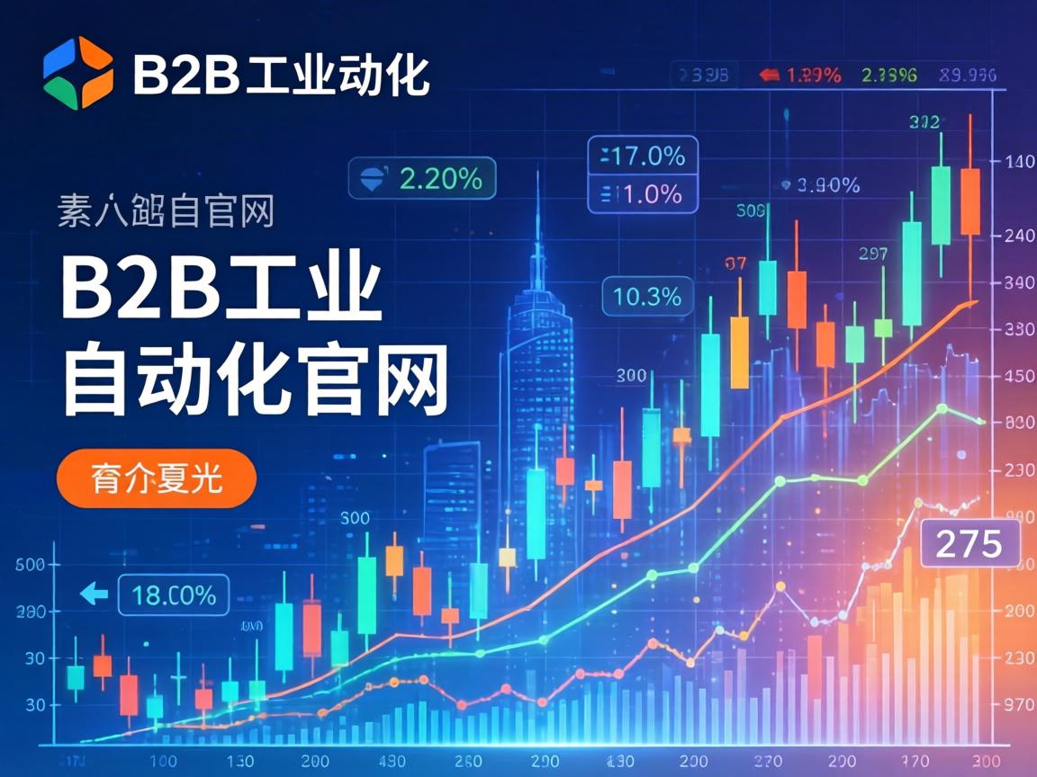 B2B工业自动化官网如何通过色彩与排版塑造专业可信的品牌形象