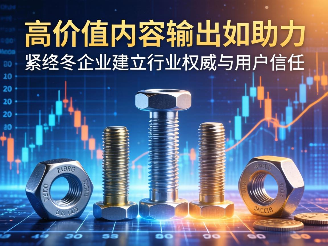 高价值内容输出如何助力紧固件企业建立行业权威与用户信任