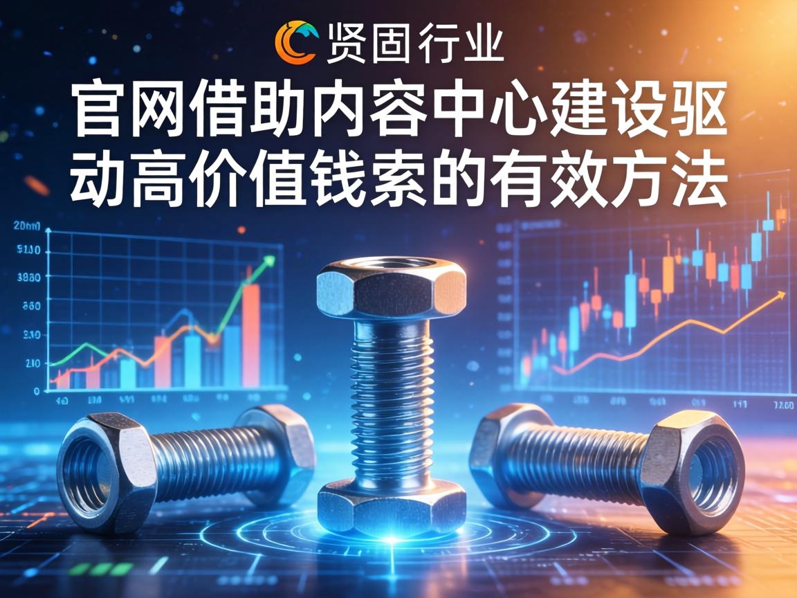 紧固件行业官网借助内容中心建设驱动高价值线索的有效方法