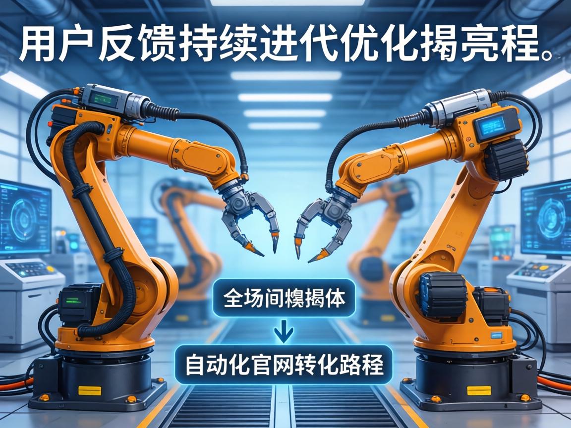 从用户反馈到持续迭代优化工业机器人及自动化官网转化路径