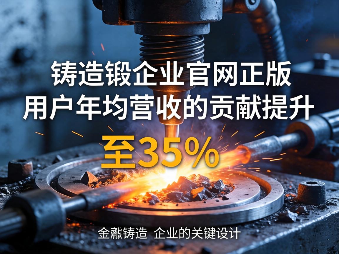 铸造锻压企业官网改版后用户年均营收贡献提升至35%的关键设计