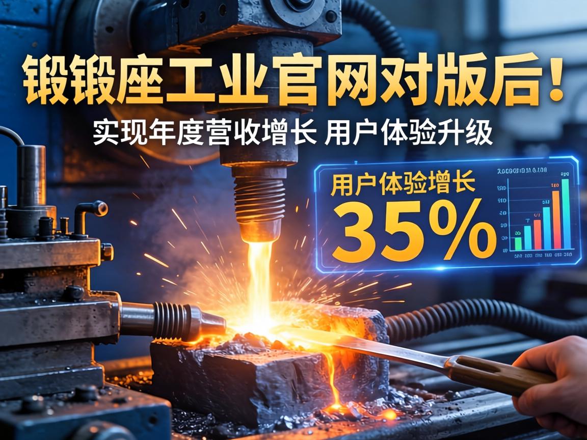 铸造锻压行业官网改版后如何实现年度营收增长35%的用户体验升级