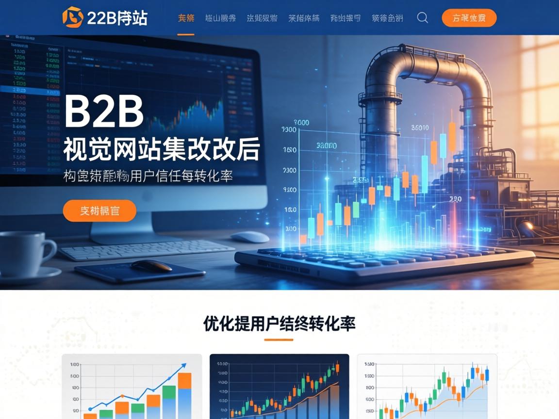 工业B2B网站改版后如何通过视觉与结构优化提升用户信任与转化率