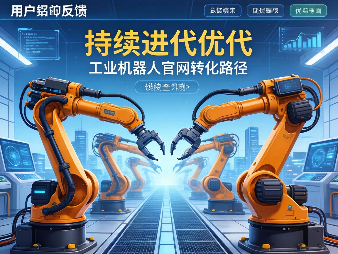 从用户反馈到持续迭代如何优化工业机器人官网转化路径