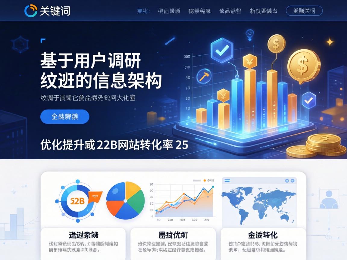 基于用户调研的信息架构优化如何提升B2B网站转化率25%