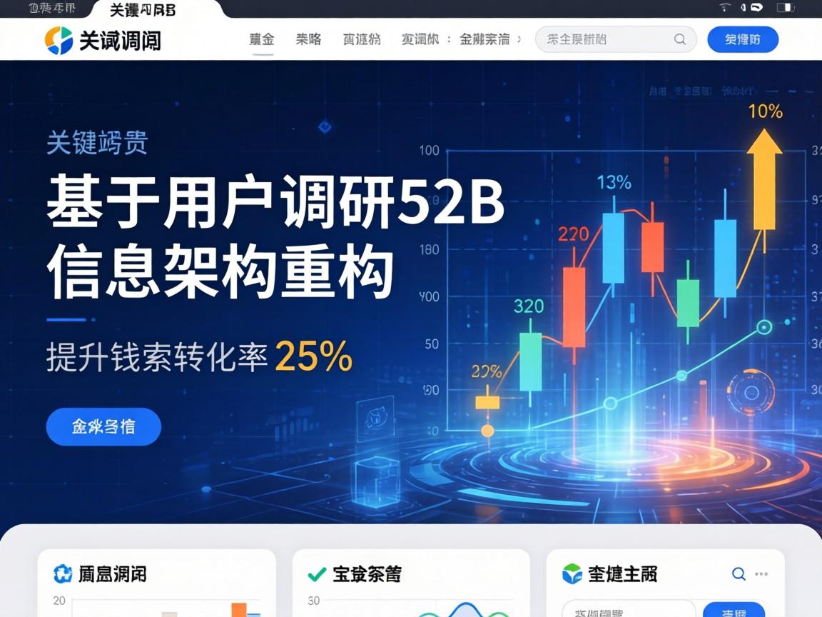 基于用户调研的B2B网站信息架构重构策略如何提升线索转化率25%