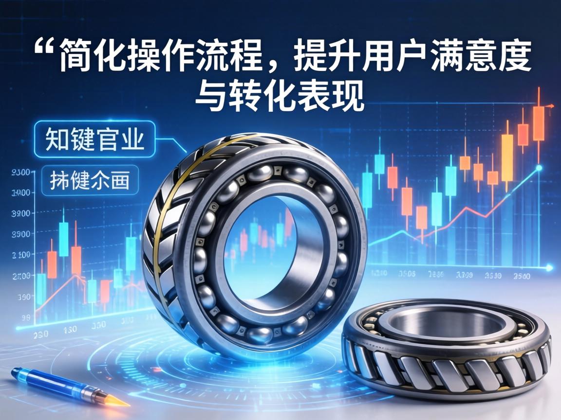 轴承行业官网如何通过简化操作流程提升用户满意度与转化表现