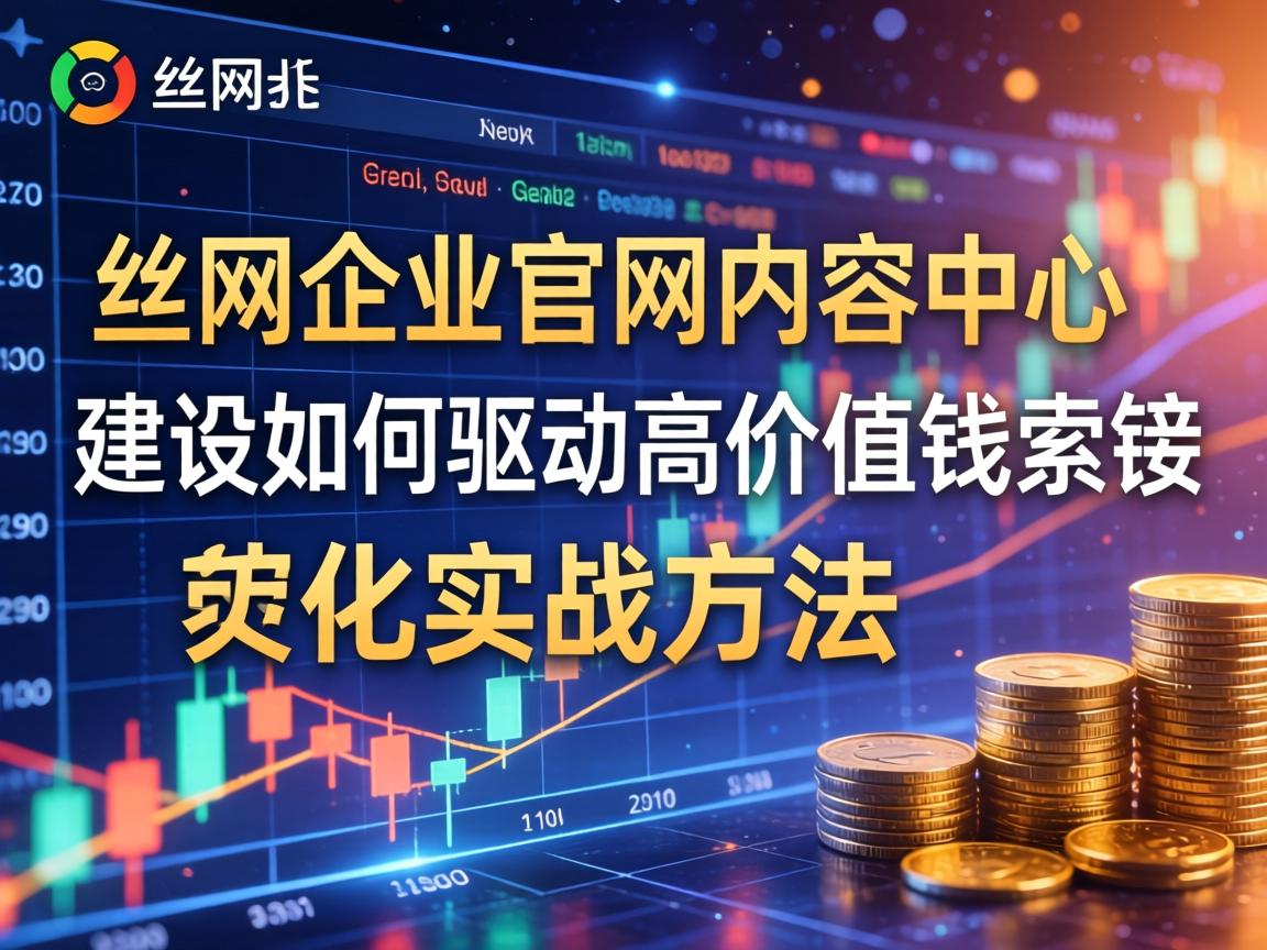丝网企业官网内容中心建设如何驱动高价值线索转化的实战方法