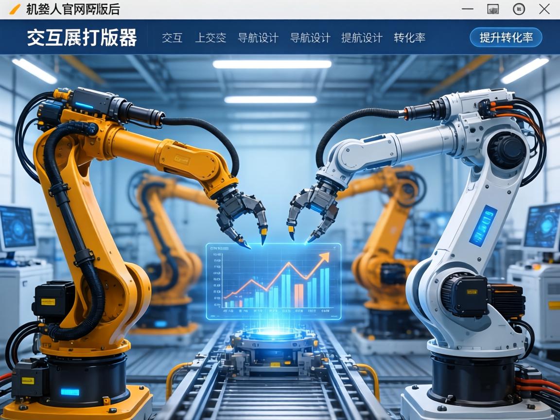 工业自动化与机器人官网改版后如何通过交互与导航设计提升转化率