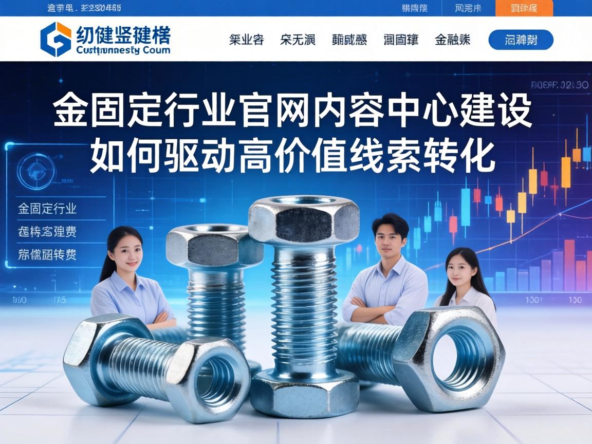 紧固件行业官网内容中心建设如何驱动高价值线索转化