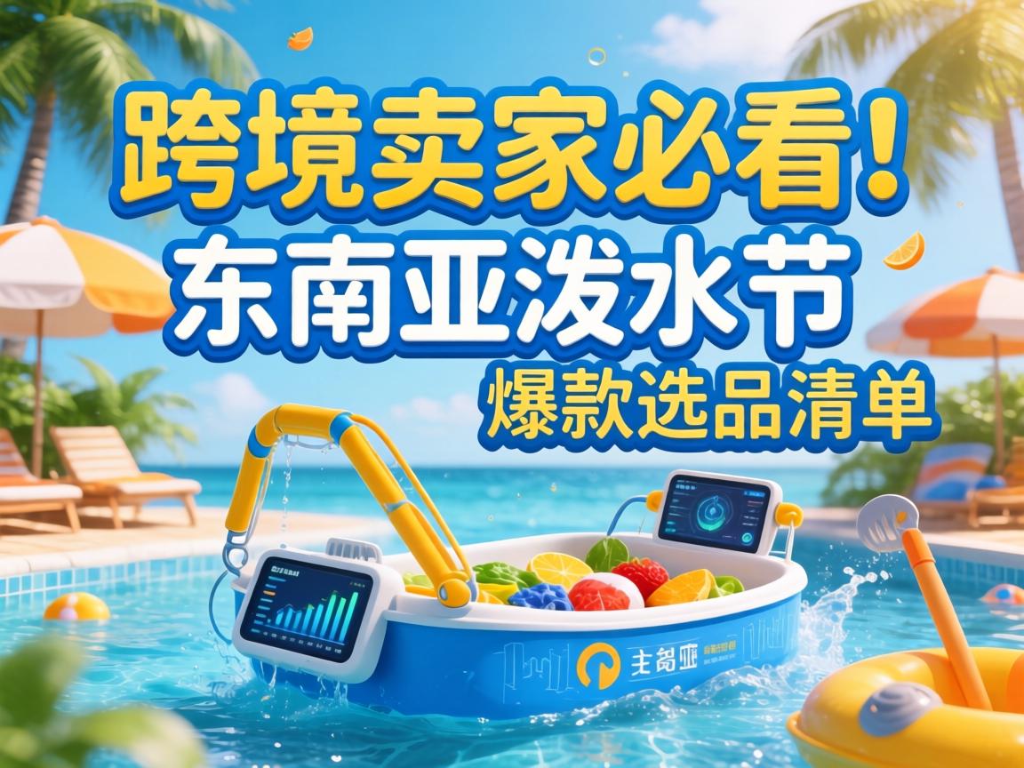 跨境卖家必看！东南亚泼水节爆款选品清单