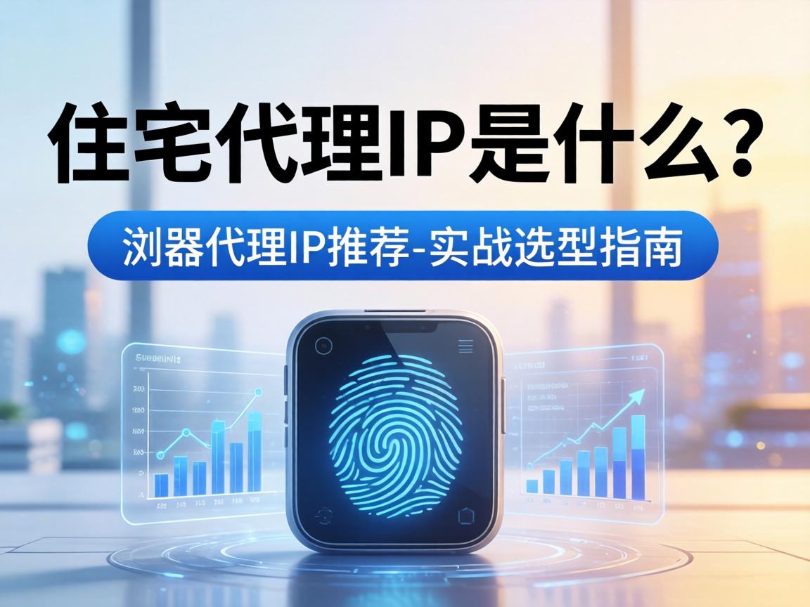 住宅代理IP是什么？适配指纹浏览器的代理IP推荐（实战选型指南）