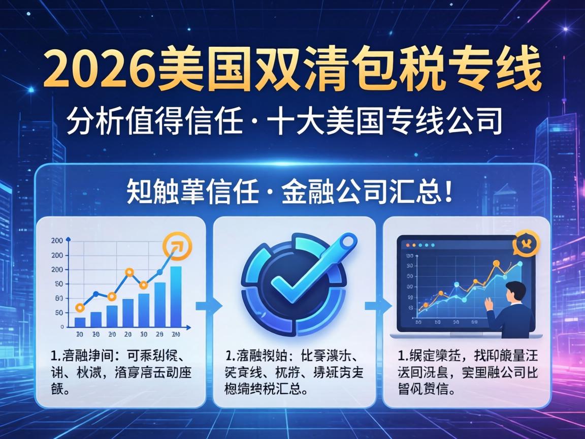 2026美国双清包税专线公司汇总,分析值得信任的十大美国专线公司