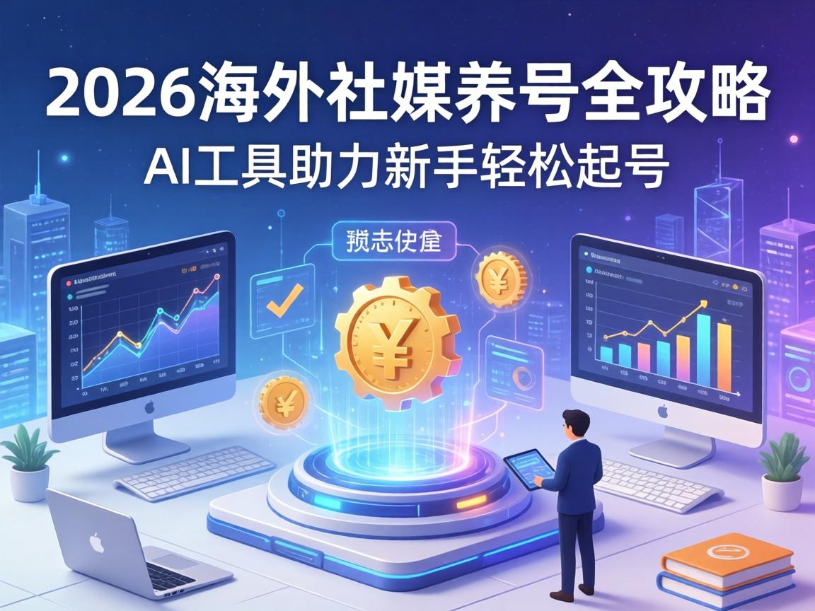2026海外社媒养号全攻略：AI工具助力新手轻松起号