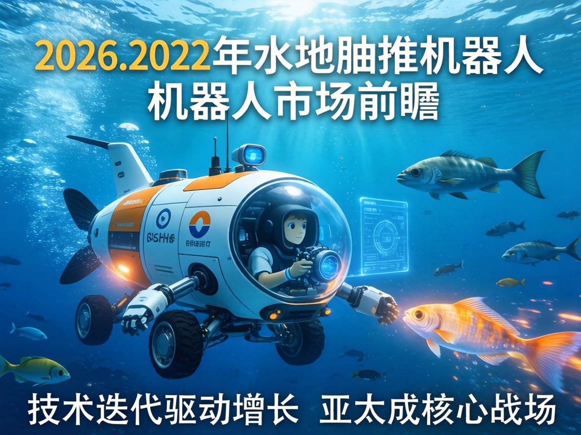 2026-2032年水下助推机器人市场前瞻：技术迭代驱动增长，亚太成核心战场