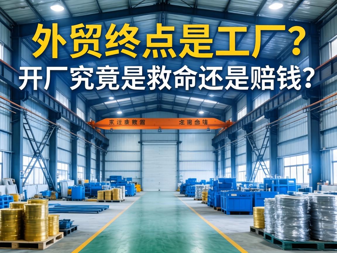 外贸的终点是工厂？开厂究竟是救命还是赔钱？