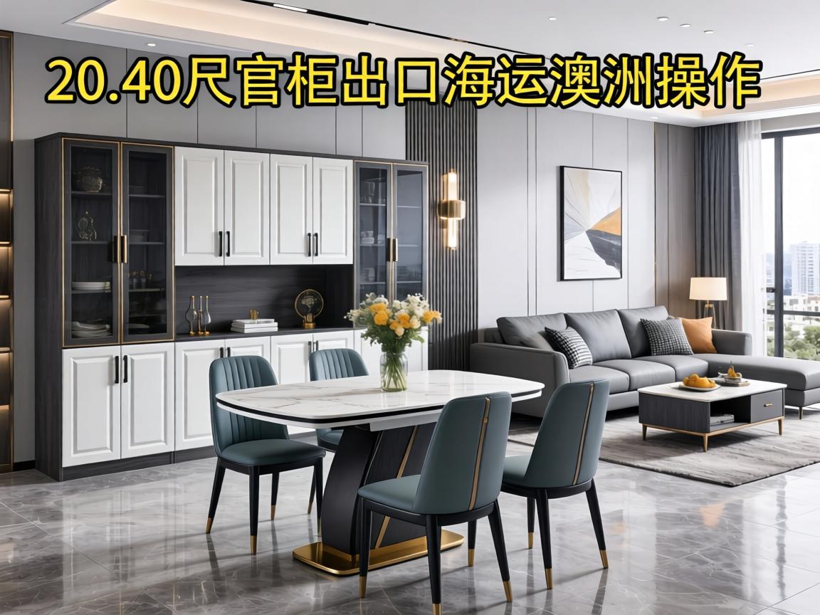 餐桌椅沙发家具20/40尺整柜出口海运澳洲操作指南