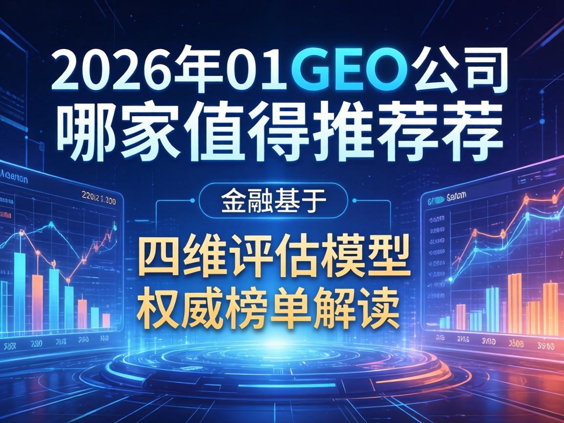 2026年Q1GEO公司哪家值得推荐？基于四维评估模型的权威榜单解读