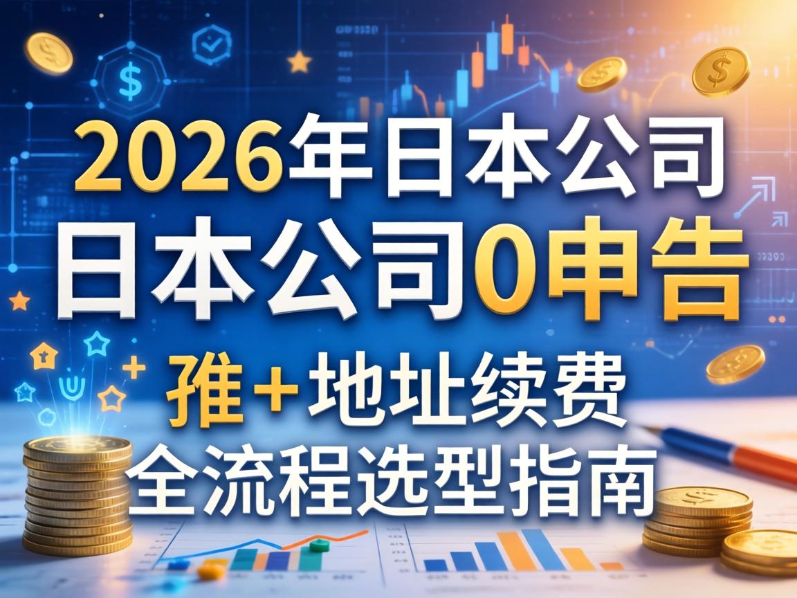 2026年日本公司日本公司0申告+地址续费全流程选型指南
