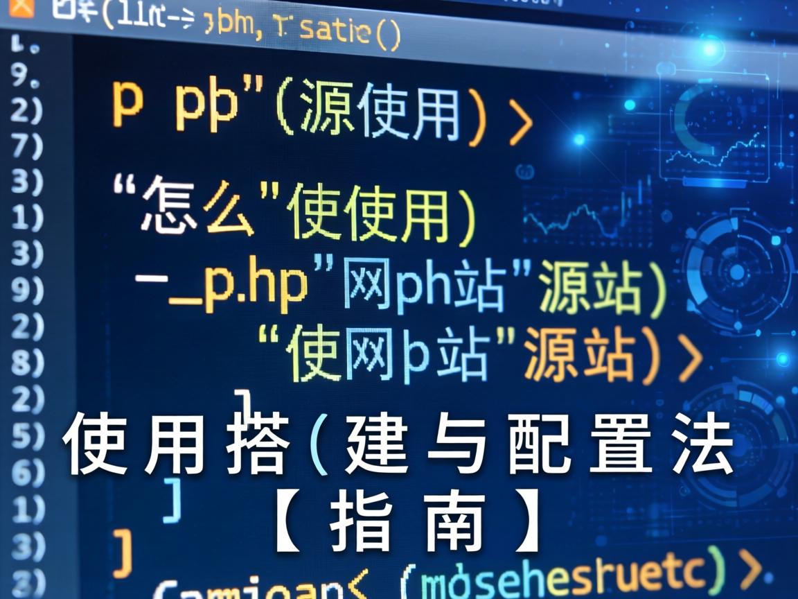 php网站源码怎么使用_php网站源码使用搭建与配置法【指南】