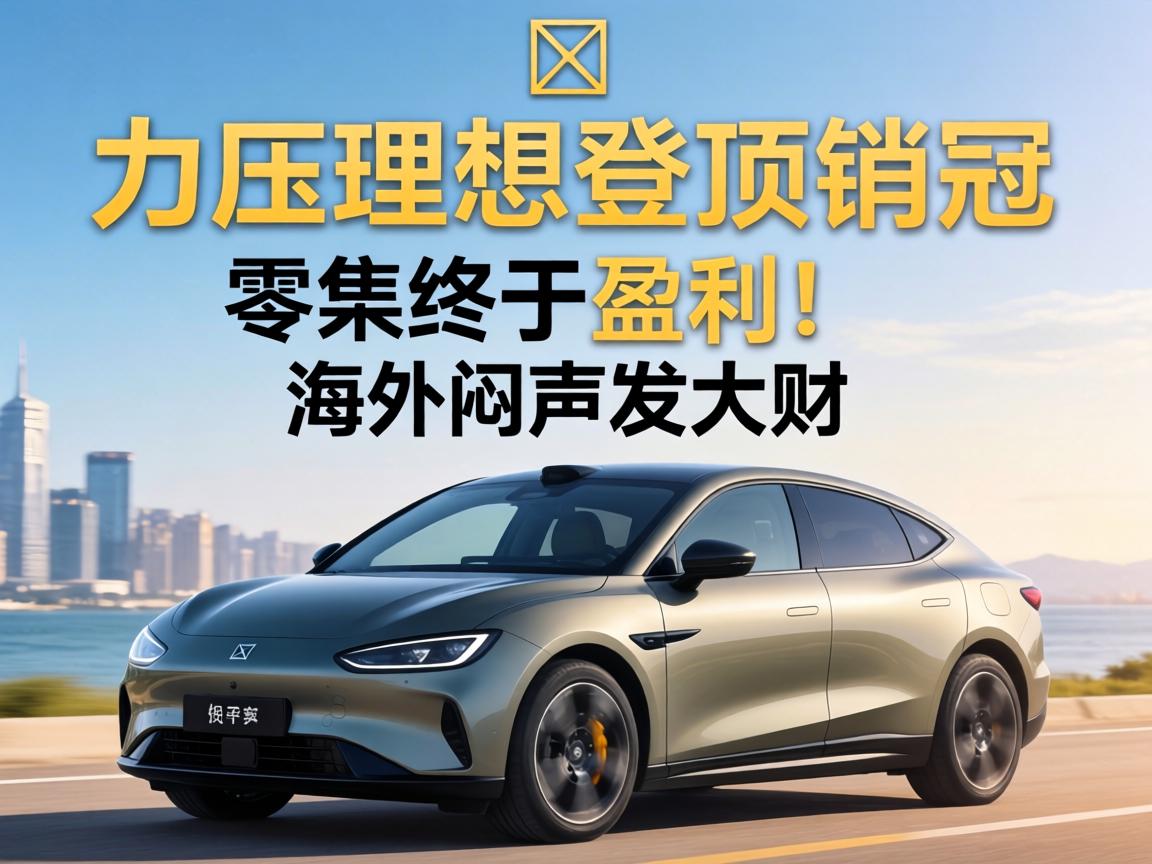 力压理想登顶销冠，零跑终于盈利！在海外闷声发大财